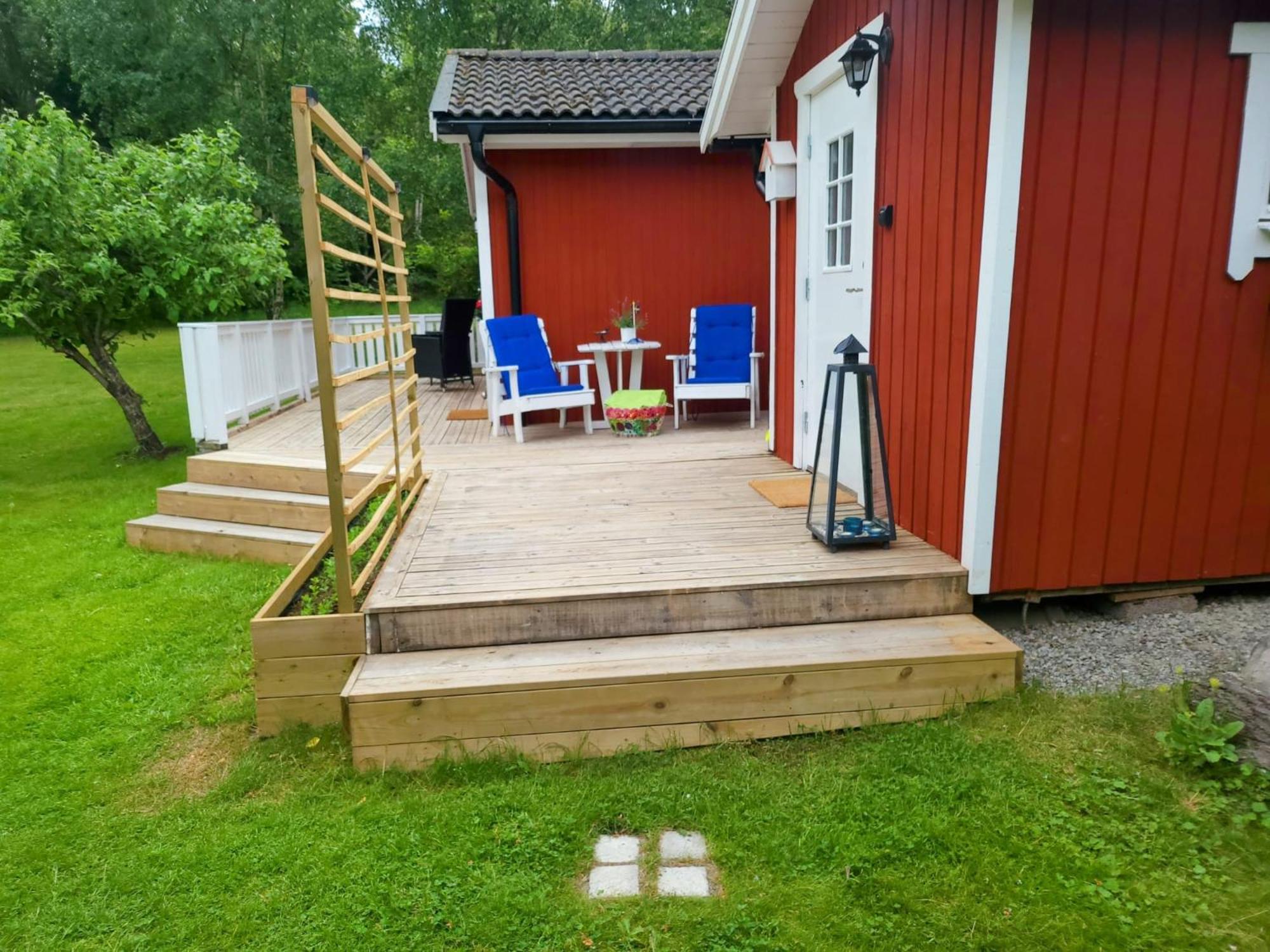 Lilla Huset Med Stor Traedgardstomt Naera Golf Och Hav Villa Trosa Kültér fotó